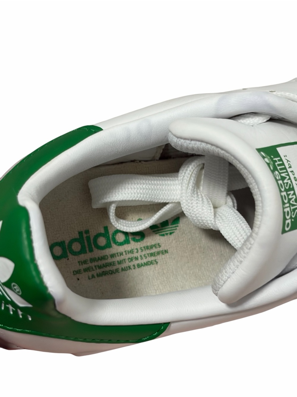 Adidas Stan Smith Classic White Green Tennis Casual Sneakers -Like New -2016 - 6 - Picture 6 of 10